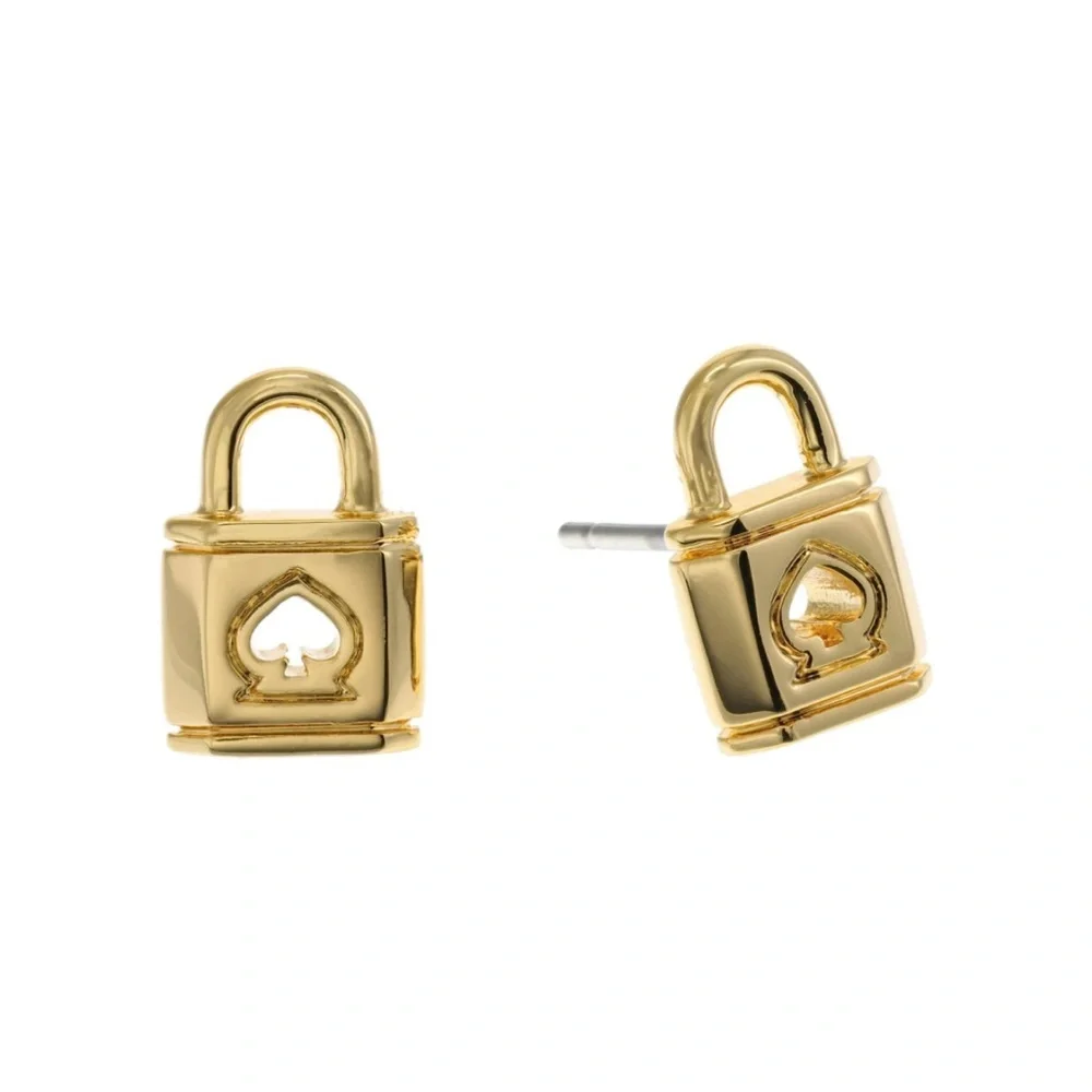 NWOT Kate Spade ♠️ 🔒 studs earrings